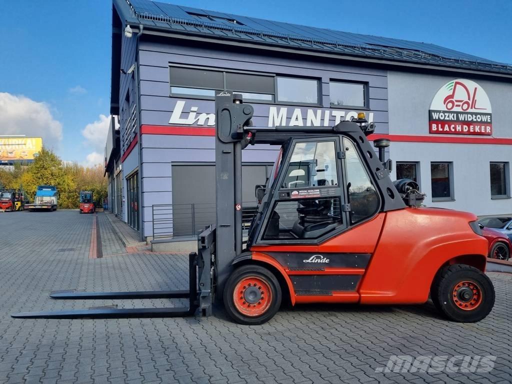 Linde H80T-1100 LPG gaffeltrucks