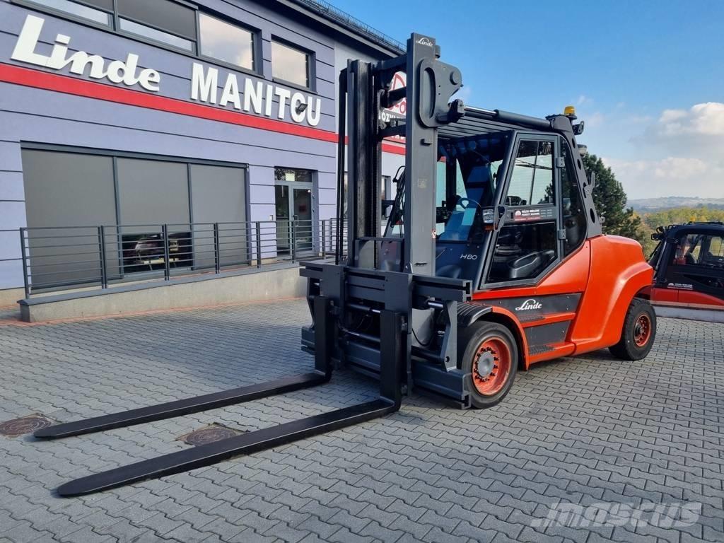 Linde H80T-1100 LPG gaffeltrucks