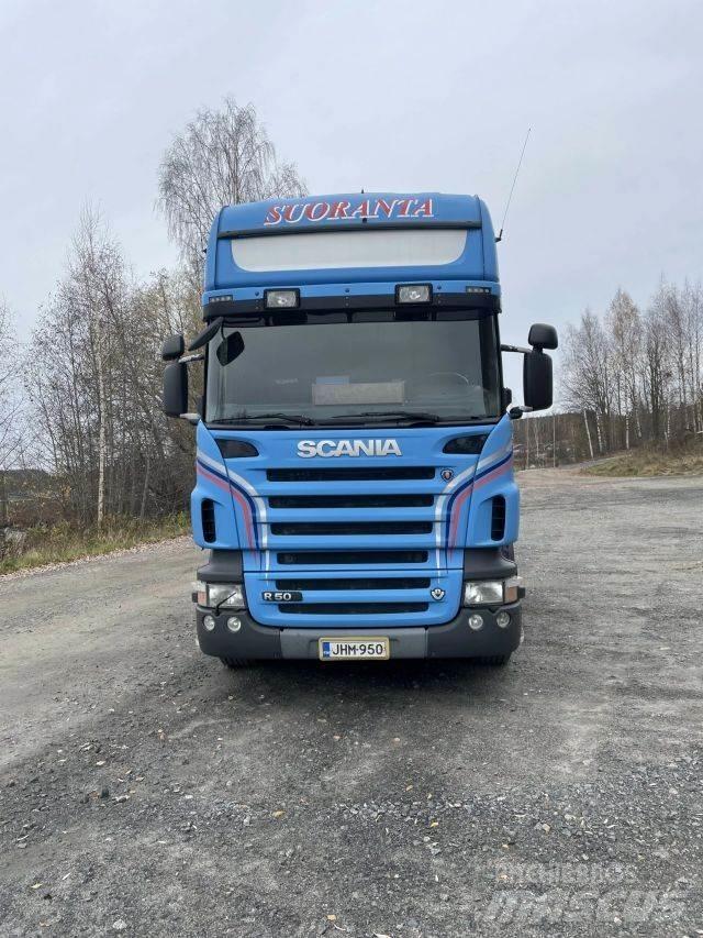 Scania R500 6x2 Lastbiler med containerramme / veksellad