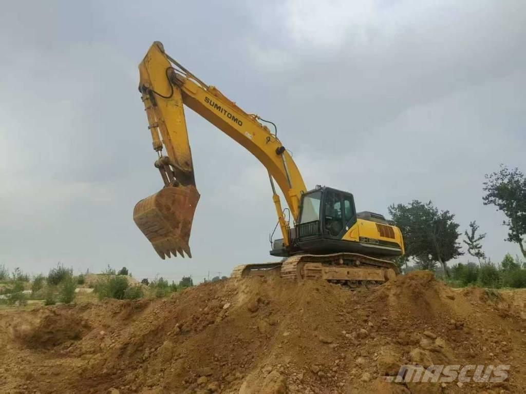 Sumitomo SH300 Gravemaskiner på larvebånd