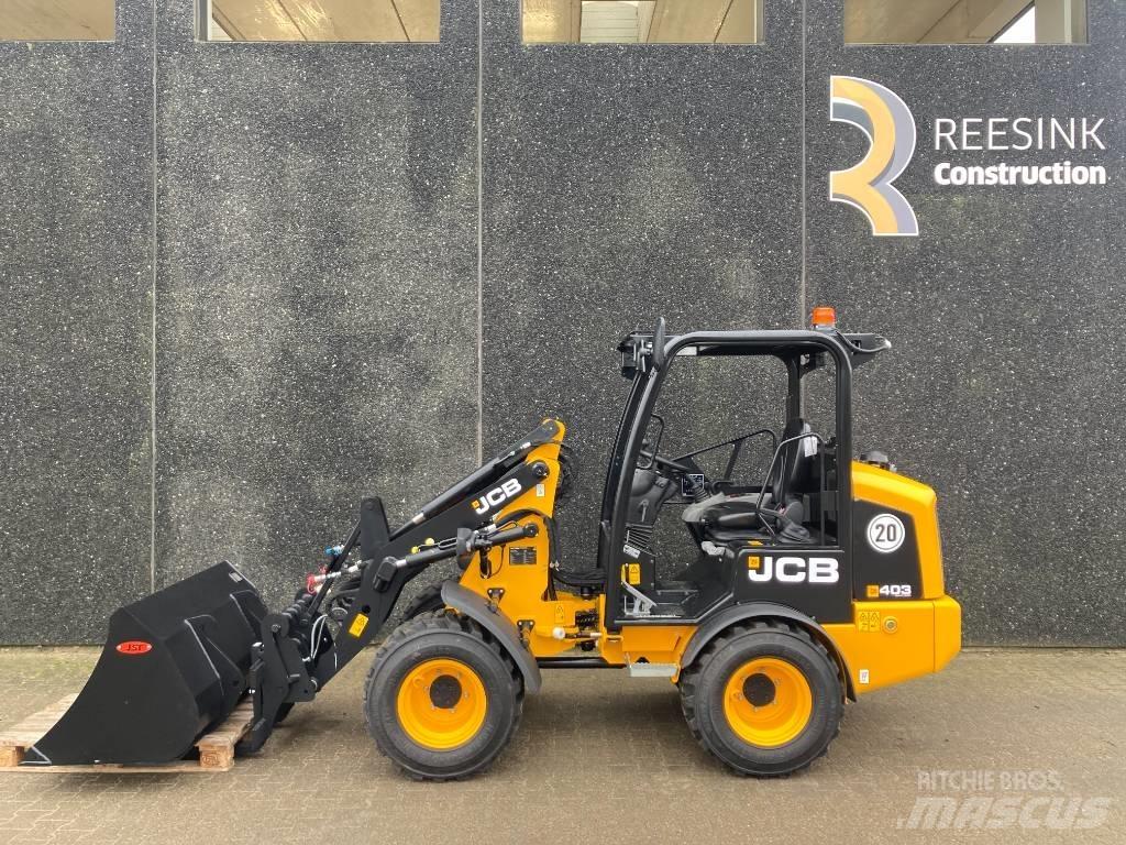 JCB 403 - Fabriksny Minilæsser - knækstyret