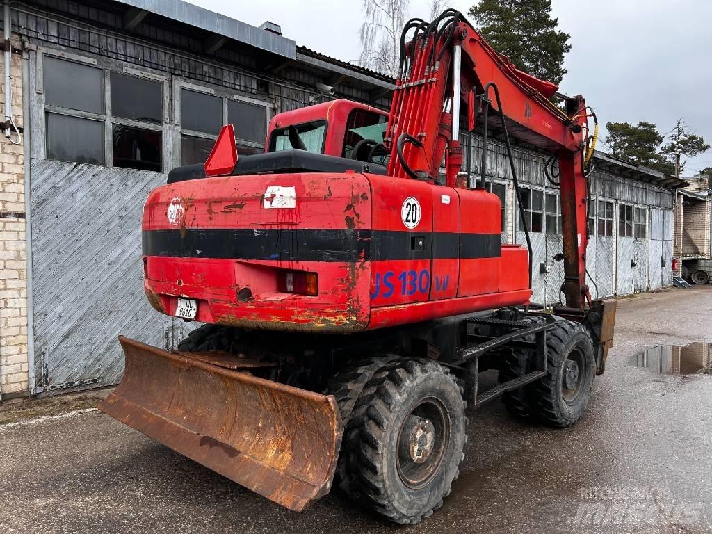 JCB JS 130 W Gravemaskiner på hjul