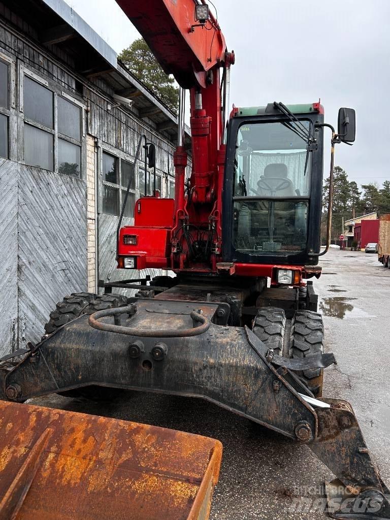 JCB JS 130 W Gravemaskiner på hjul