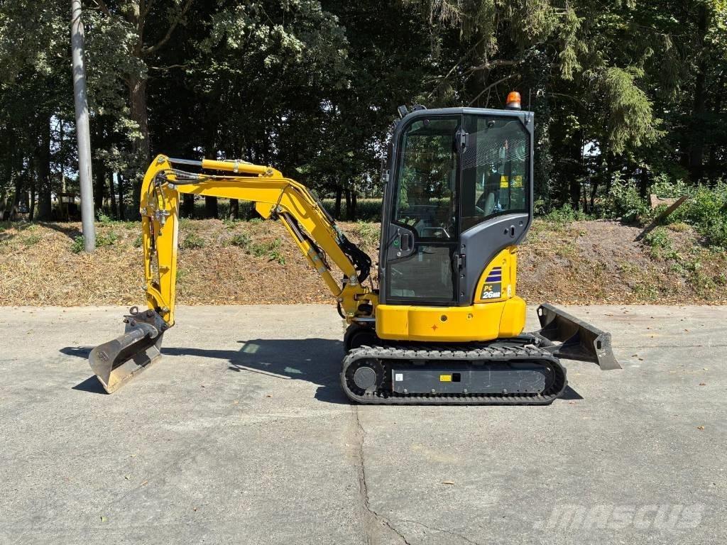 Komatsu PC26MR-5 Minigravemaskiner