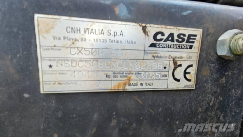 CASE CX50B Minigravemaskiner