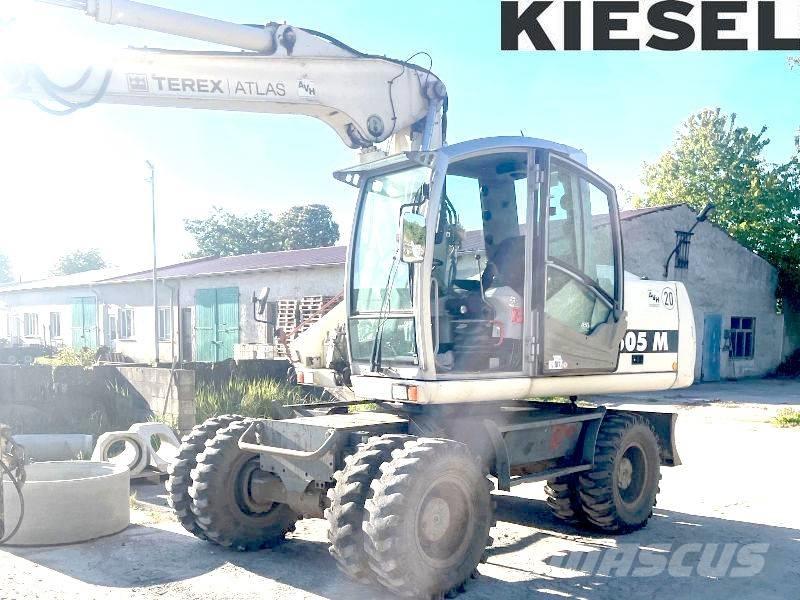 Atlas 1505 Gravemaskiner på hjul