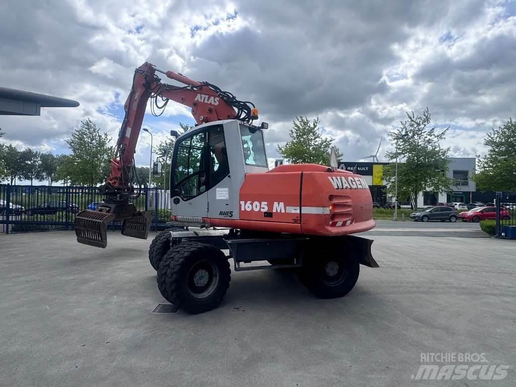 Atlas 1605 M Gravemaskiner på hjul