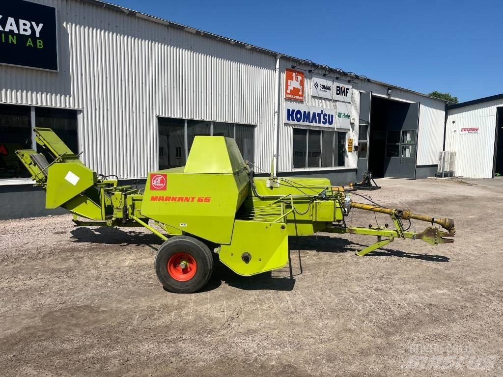 CLAAS Markant 65 Pressere til firkantede baller