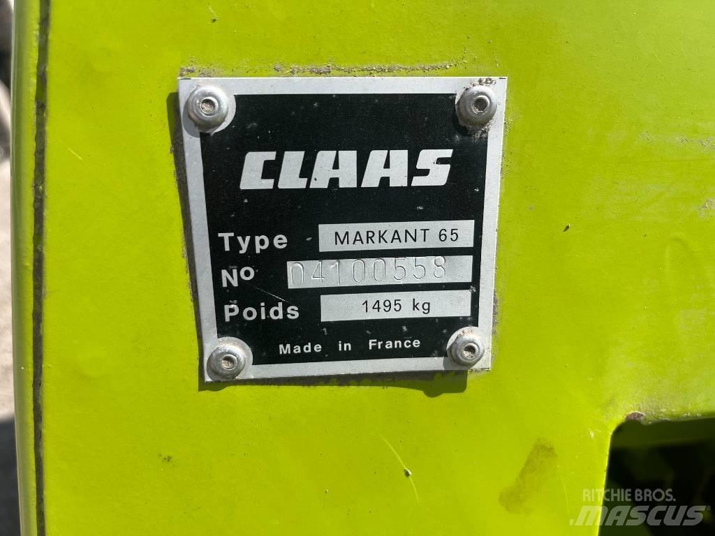 CLAAS Markant 65 Pressere til firkantede baller