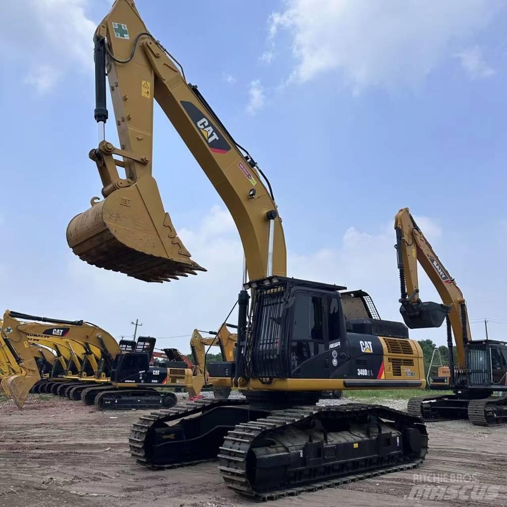 CAT 340D2 Gravemaskiner på larvebånd