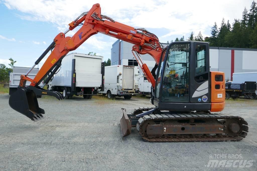 Hitachi zx75ur-5B Gravemaskiner på larvebånd