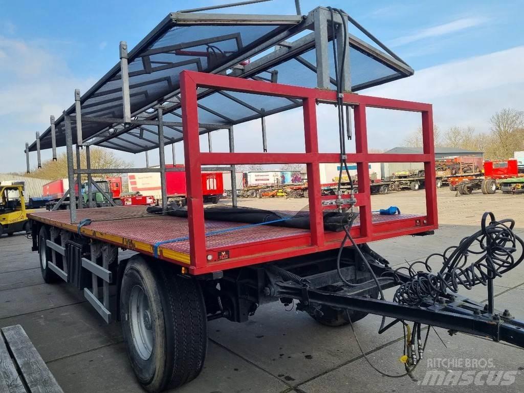 Jumbo 2as Anhænger med lad/Flatbed