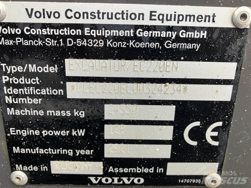 Volvo EC220EN Gravemaskiner på larvebånd