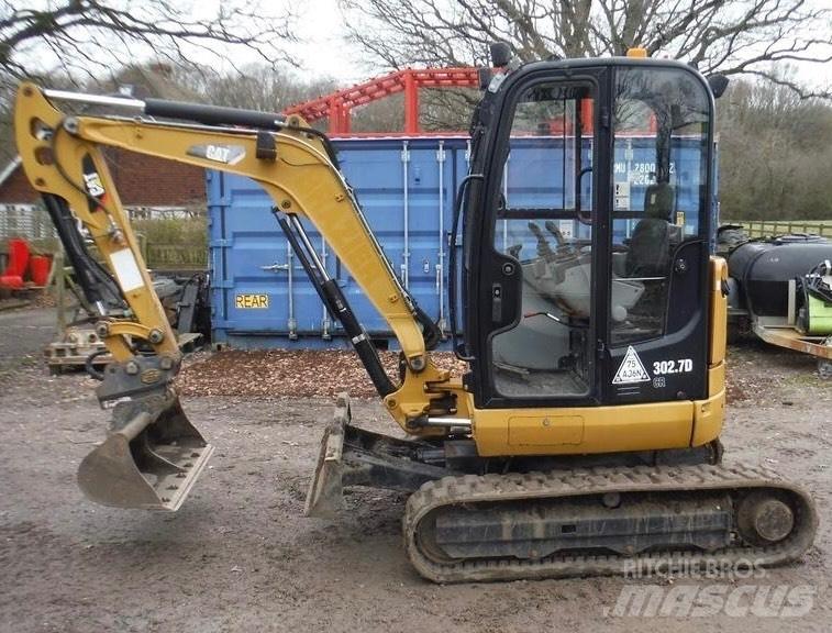 CAT 302.7 D CR Minigravemaskiner