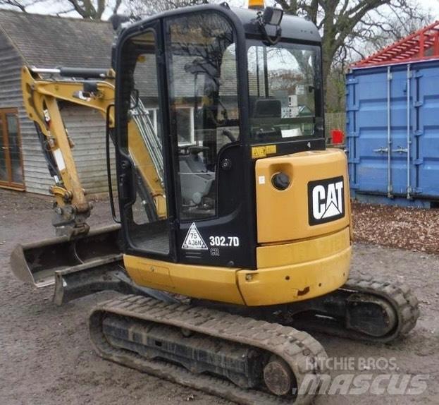 CAT 302.7 D CR Minigravemaskiner