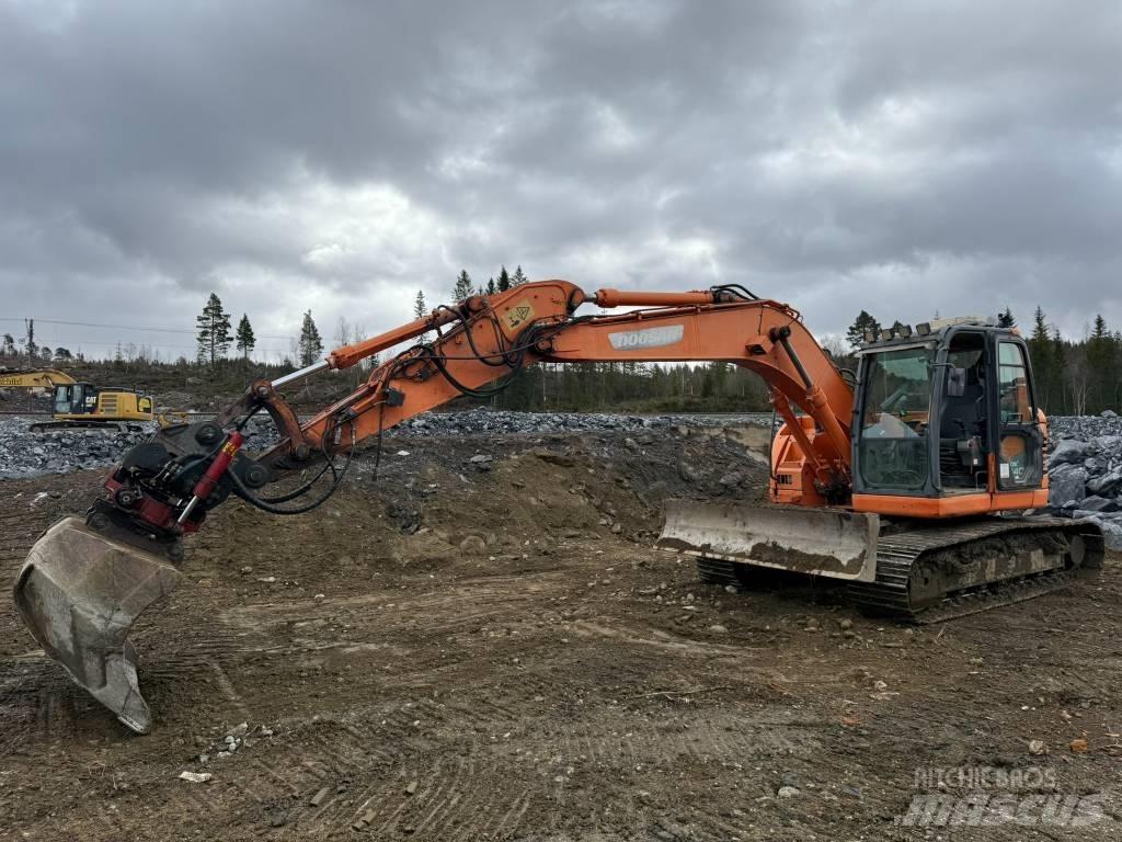 Doosan DX 140 LCR Gravemaskiner på larvebånd