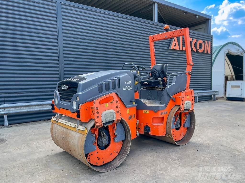 Hamm HD 14 VV Tvilling tromle