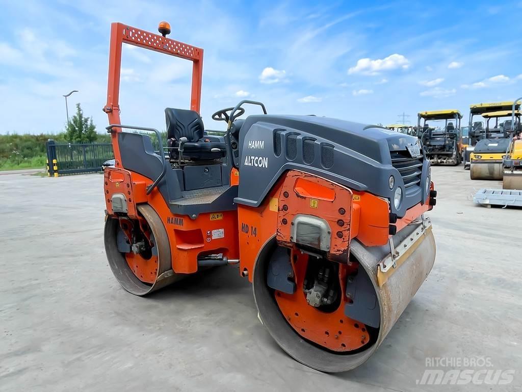 Hamm HD 14 VV Tvilling tromle