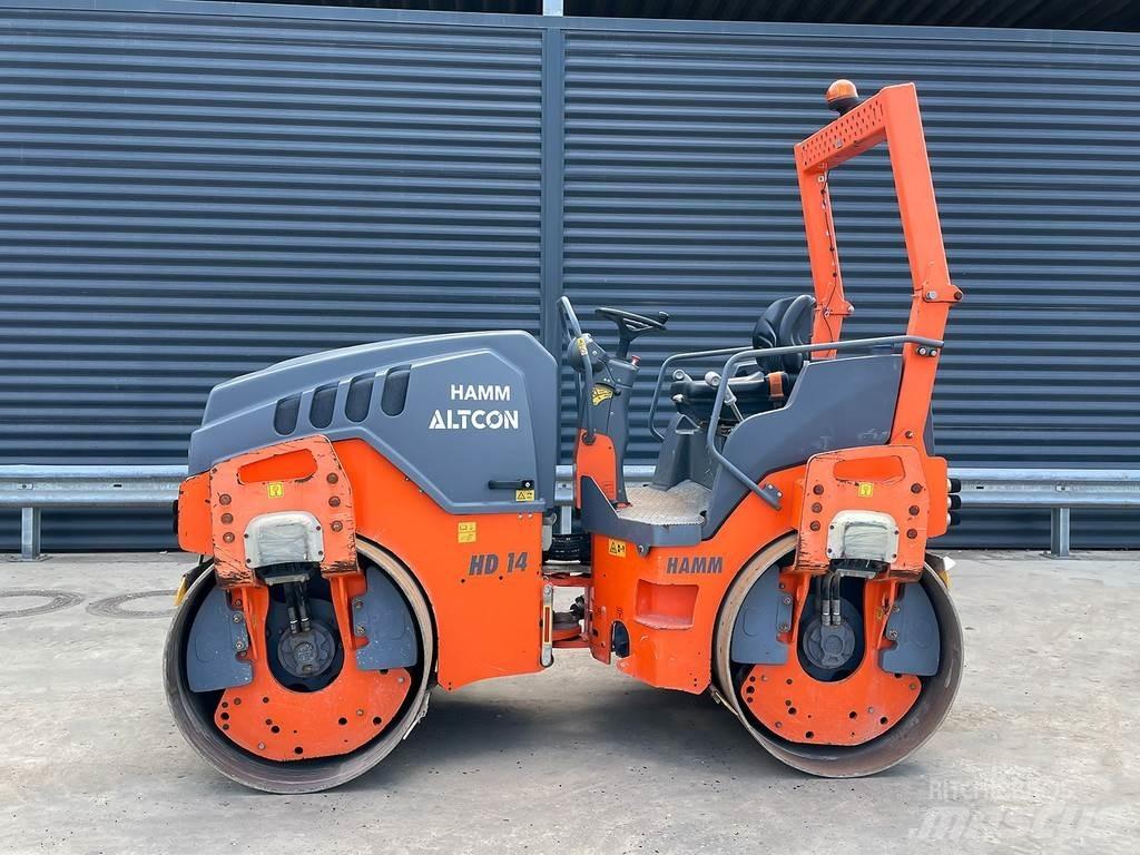 Hamm HD 14 VV Tvilling tromle