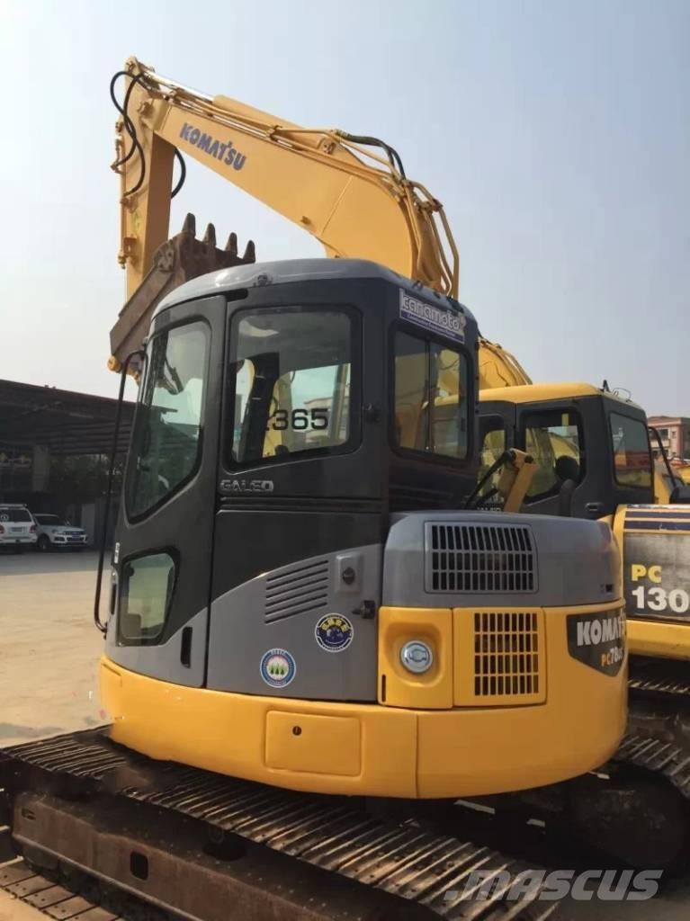 Komatsu pc78us Midi-gravemaskiner 7t - 12t
