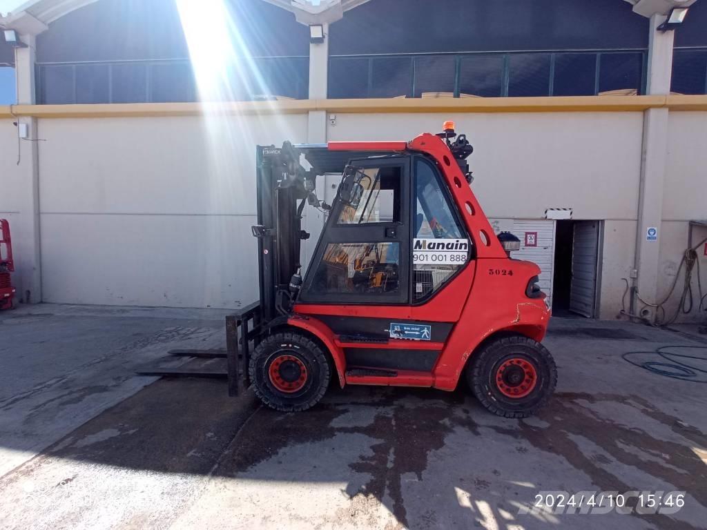 Linde H 70 D Diesel gaffeltrucks