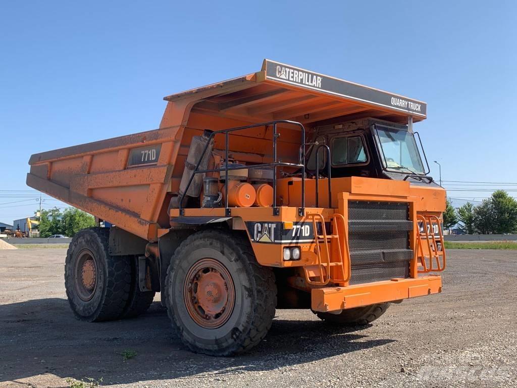 CAT 771 D Knækstyrede dumpere