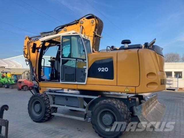 Liebherr A920 Gravemaskiner på hjul