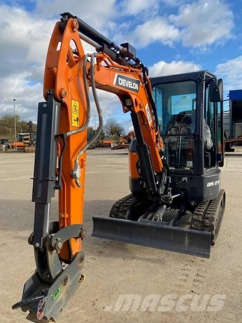 Develon DX 27 Z-7 Minigravemaskiner
