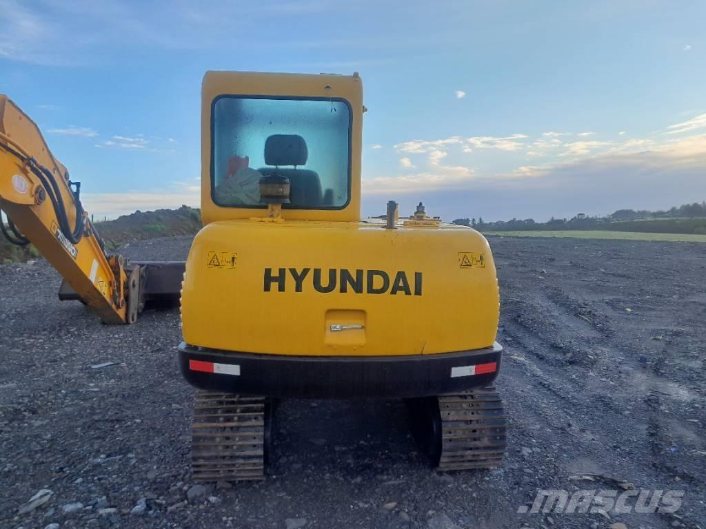 Hyundai R55-7 Gravemaskiner på larvebånd