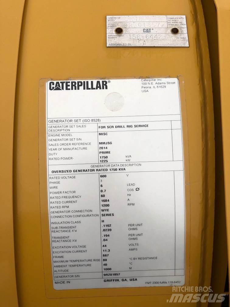 CAT SR4 Andre generatorer