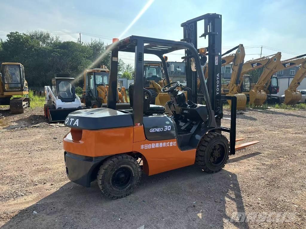 Toyota 30 forklift Diesel gaffeltrucks