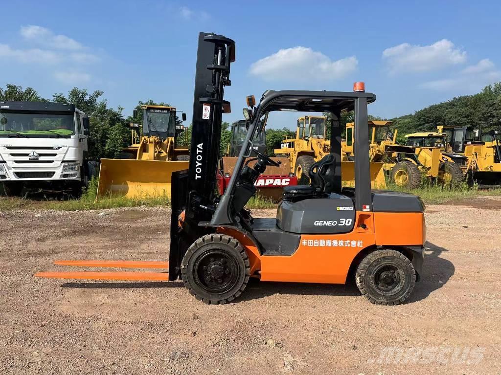 Toyota 30 forklift Diesel gaffeltrucks