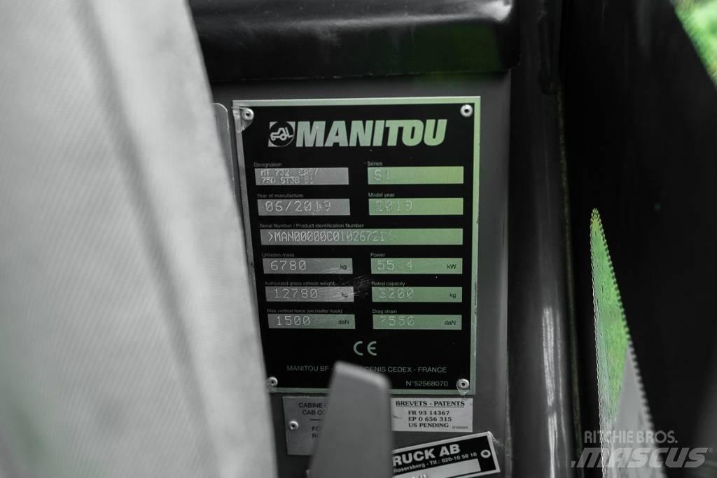 Manitou MT 732 Teleskoplæssere