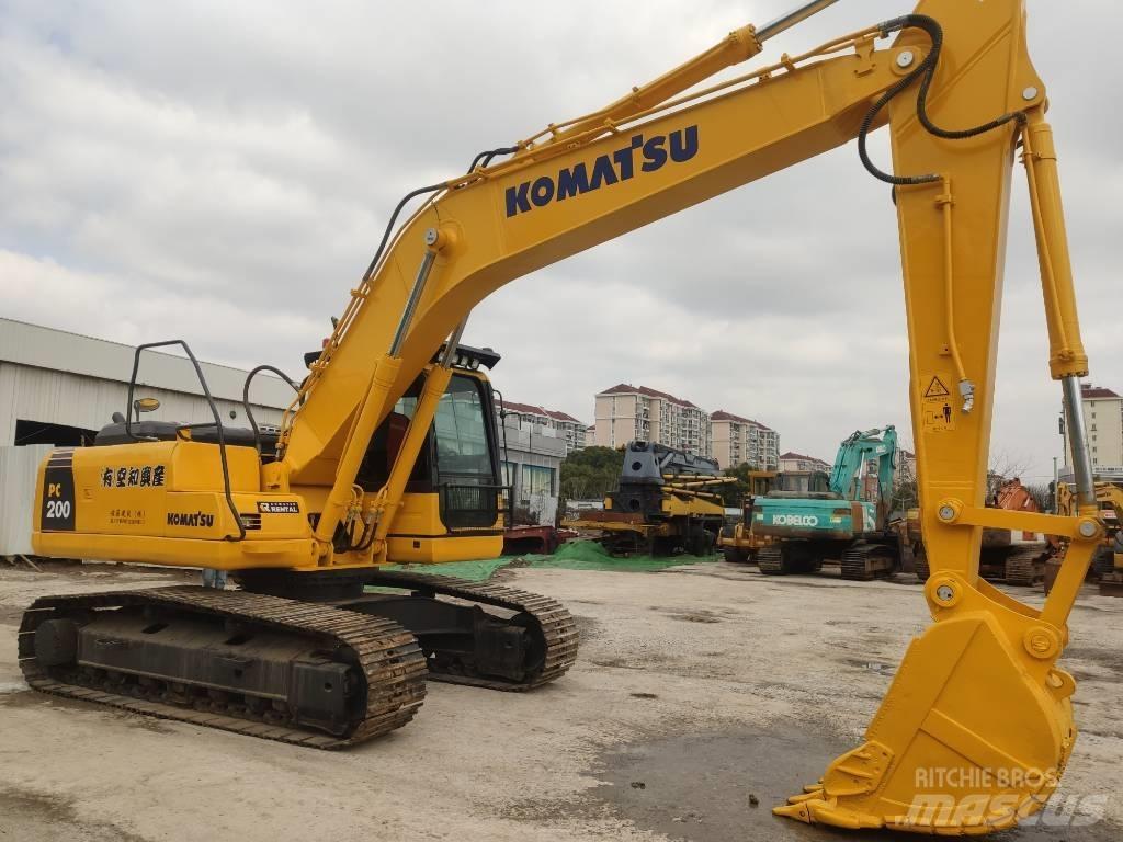 Komatsu PC 200-8 Midi-gravemaskiner 7t - 12t