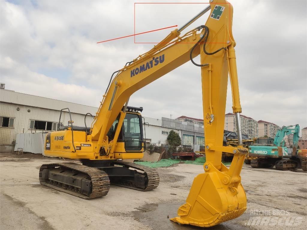 Komatsu PC 200-8 Midi-gravemaskiner 7t - 12t