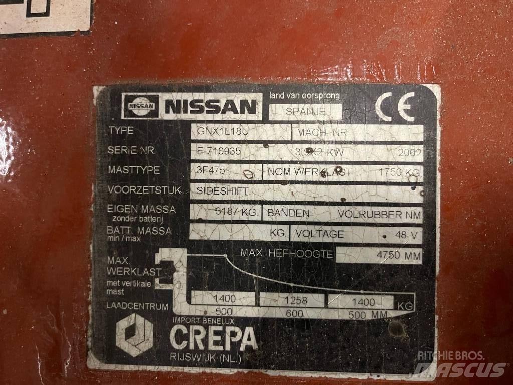 Nissan HP18 El gaffeltrucks