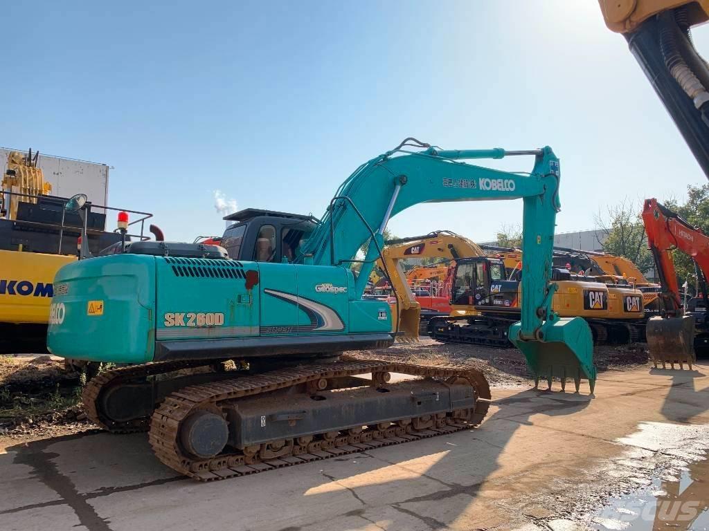 Kobelco SK 260 Gravemaskiner på larvebånd