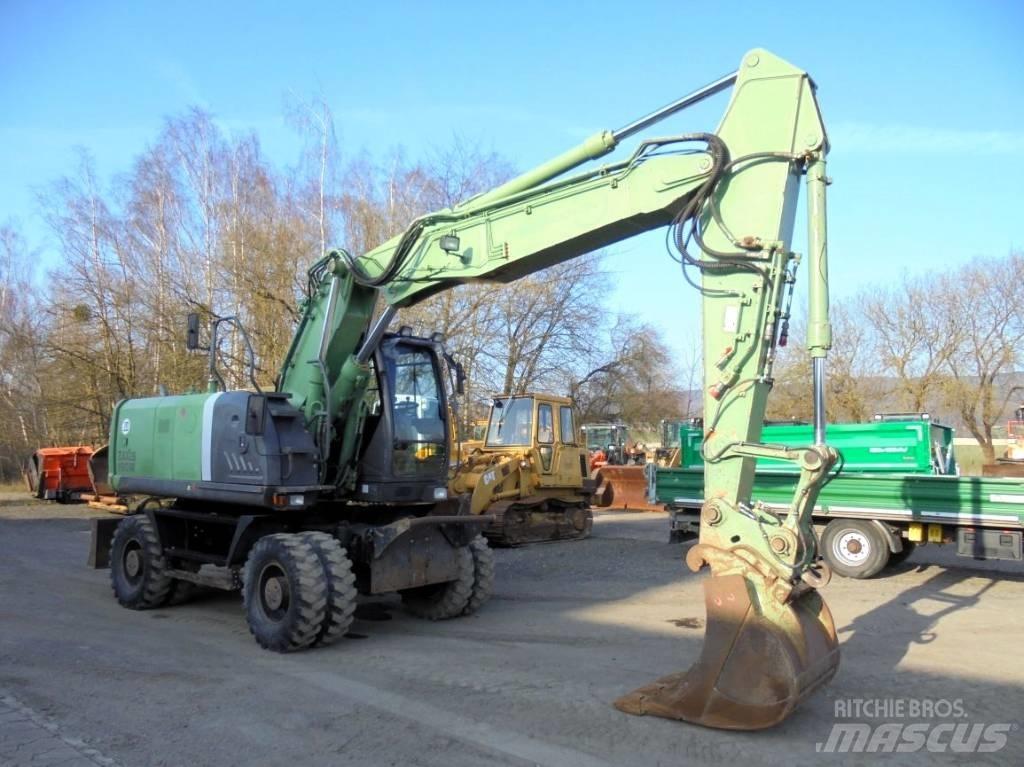Hitachi ZX 190 W-3 Gravemaskiner på hjul