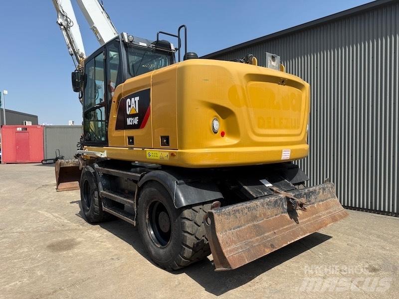 CAT M314F Gravemaskiner på hjul