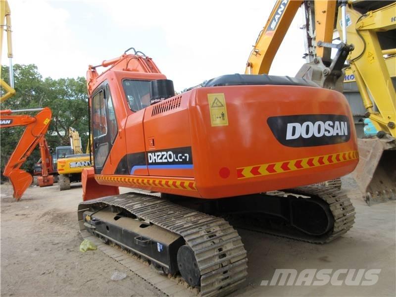 Doosan DH 210 W-7 Gravemaskiner på larvebånd