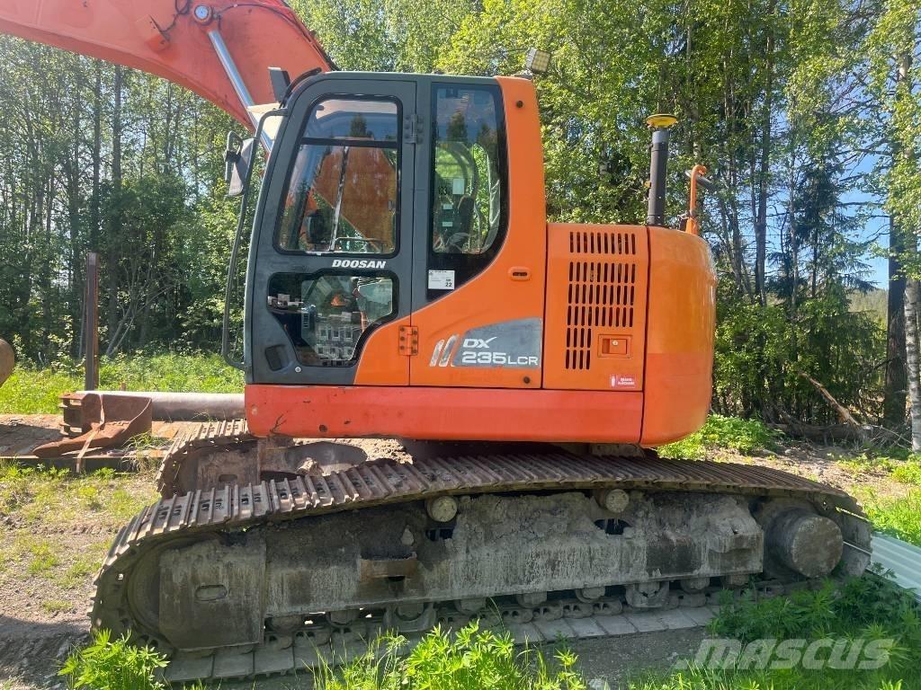 Doosan 235 LCR Gravemaskiner på larvebånd
