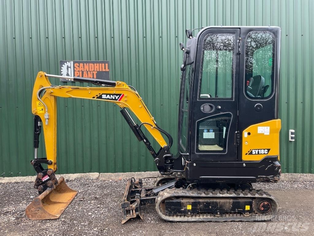 Sany SY 18 C Minigravemaskiner