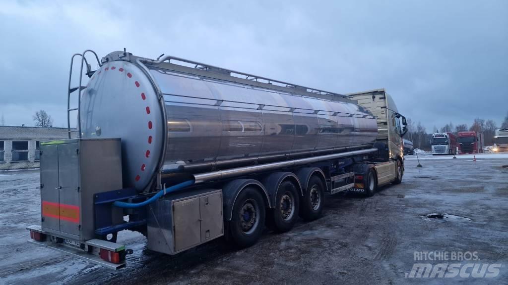Berger SATA 10,5 Semi-trailer med Tank