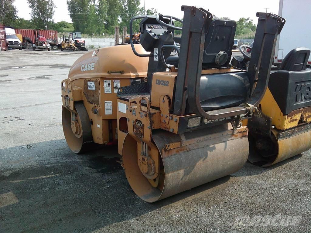 CASE DV 202 Tvilling tromle