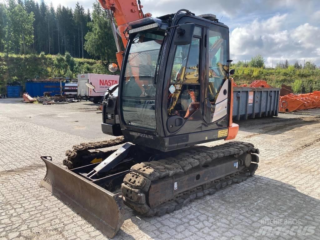 Hitachi ZX 85 US-5 Midi-gravemaskiner 7t - 12t