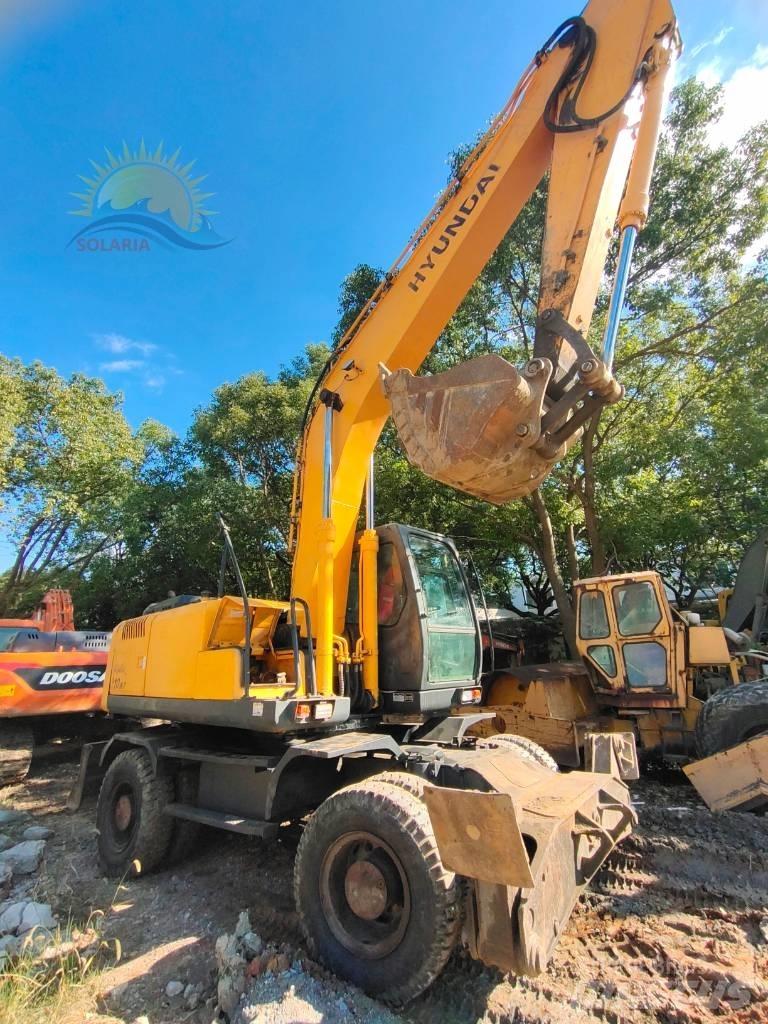 Hyundai R210W-7 Gravemaskiner på hjul