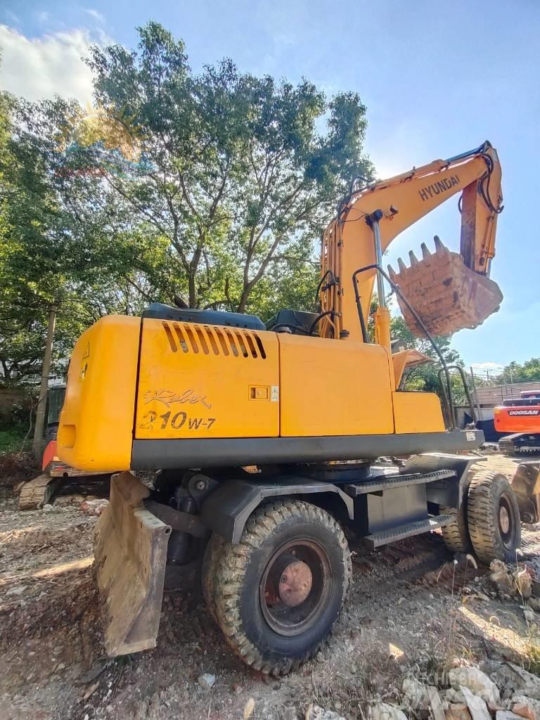Hyundai R210W-7 Gravemaskiner på hjul