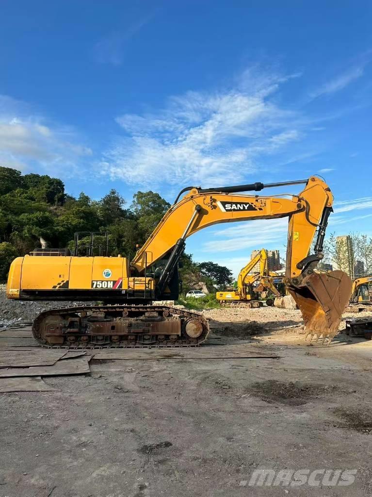 Sany 750 Gravemaskiner på larvebånd
