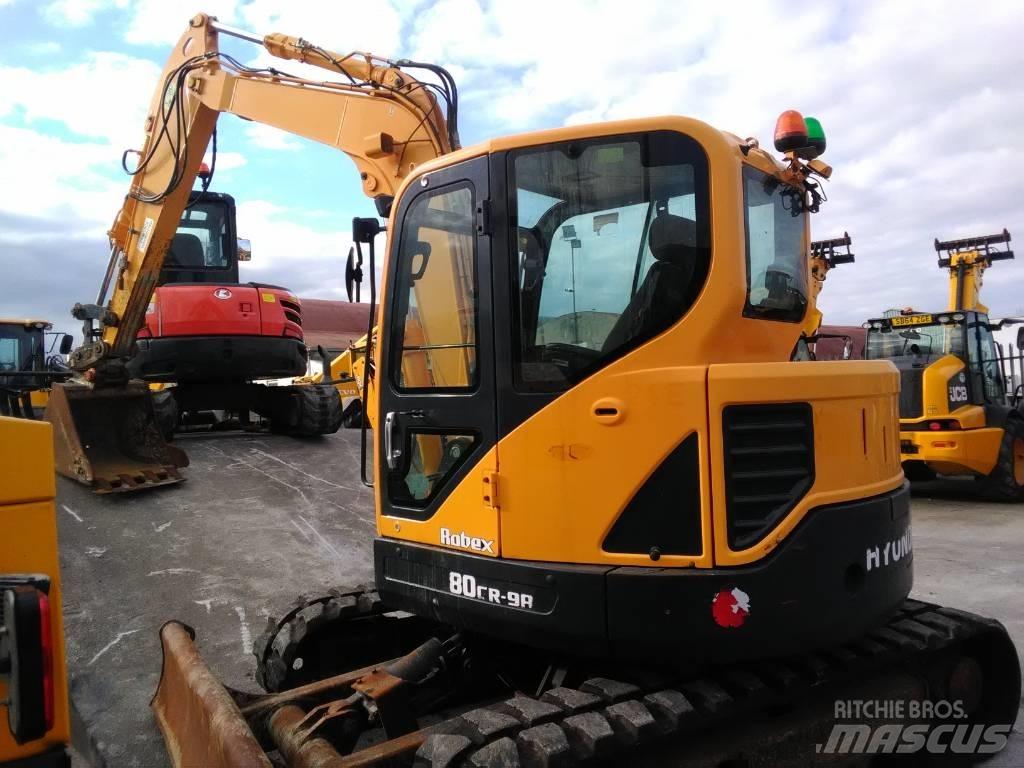 Hyundai 80 CR9-A Gravemaskiner på larvebånd