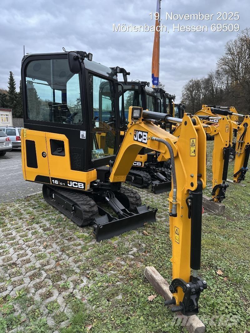JCB 16C-1 Minigravemaskiner
